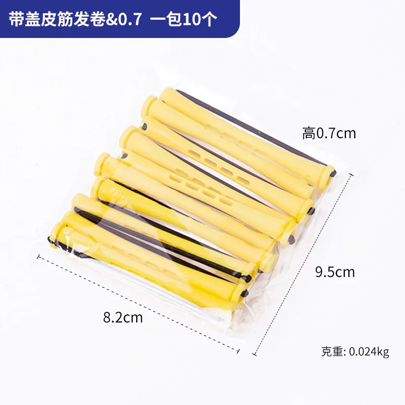 10pcs Hair Cold Roller Heatless Curling Curlers Hair Heatless Curling Rods Magic Hair Curlers Without Heat Wave Curly Perm Rods Quick Pick Grocers